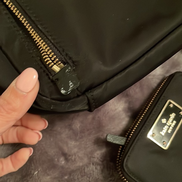 Kate spade nylon back pack and wallet - Picture 3 of 8